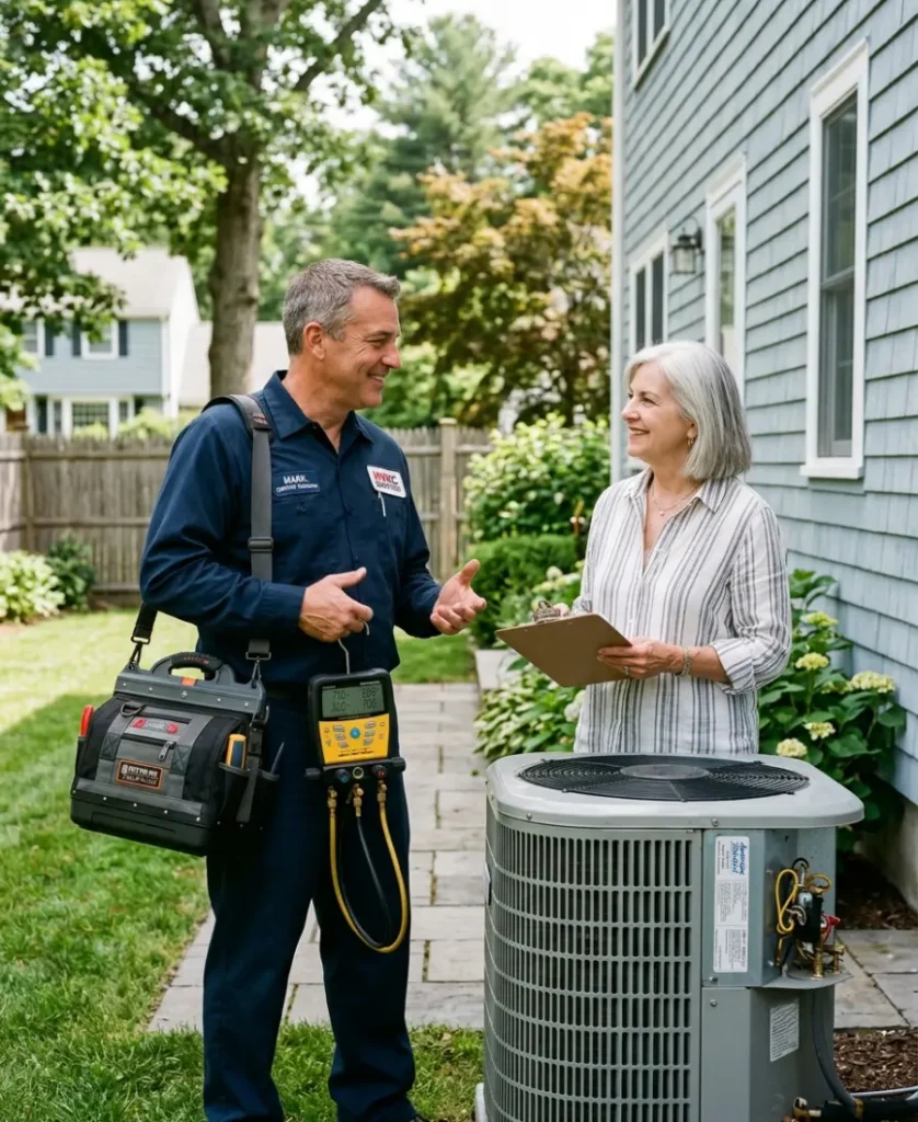 Asset Heating & Cooling technician - trusted HVAC company Marlborough MA